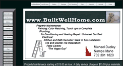 Desktop Screenshot of builtwellhome.com
